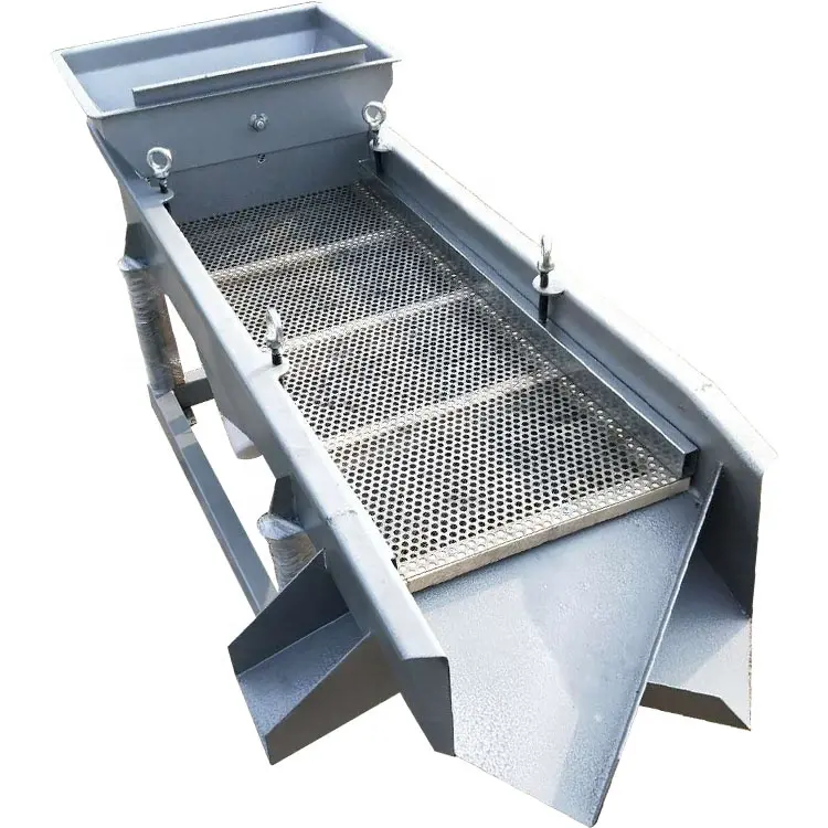 Cheap Linear Vibrating Screen Sieve Size Sorting Grading Vibrator Sifter Machine