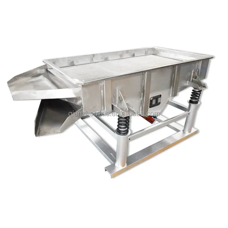 Cheap Linear Vibrating Screen Sieve Size Sorting Grading Vibrator Sifter Machine