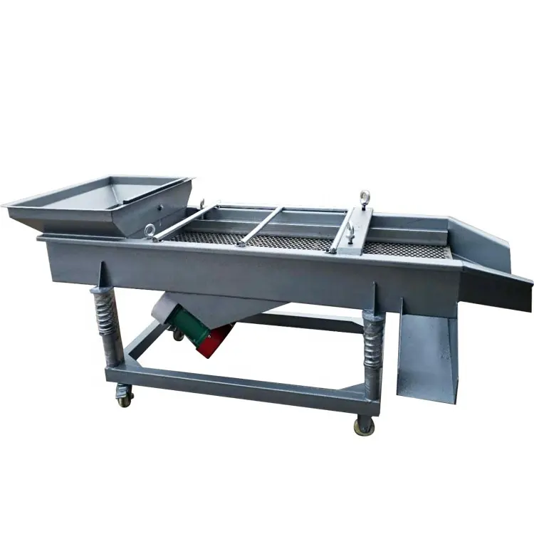 Cheap Linear Vibrating Screen Sieve Size Sorting Grading Vibrator Sifter Machine