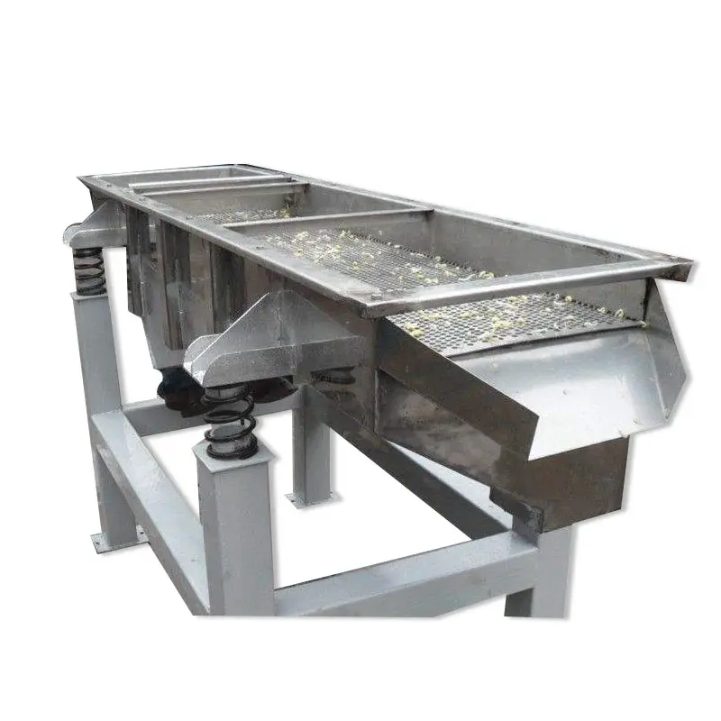 Cheap Linear Vibrating Screen Sieve Size Sorting Grading Vibrator Sifter Machine