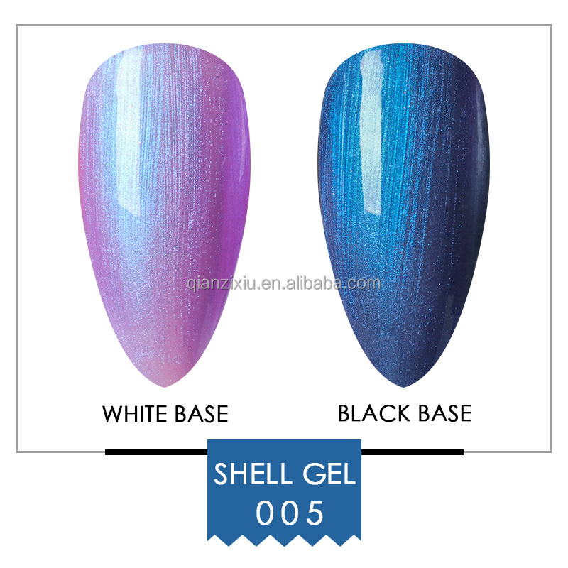 Nail art sea shell uv gel nail art polish nail glue from China