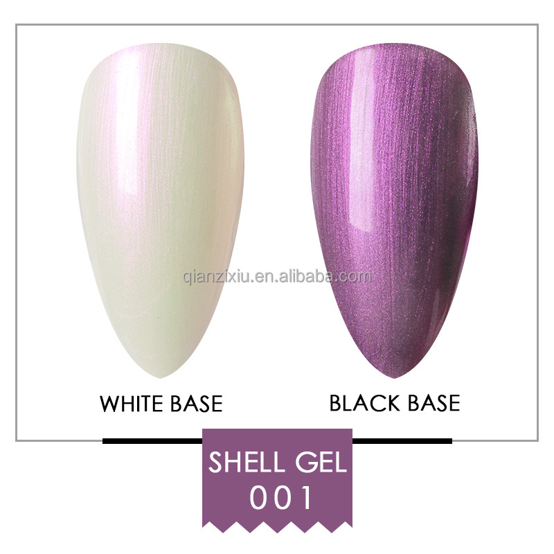 Nail art sea shell uv gel nail art polish nail glue from China