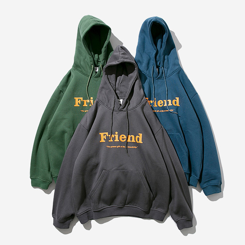 custom streetwear hoodie printing 80 cotton 20 polyester hoodies for man