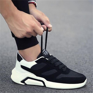 China factory wholesale a casual shoes fashion black men sneakers canvas shoes