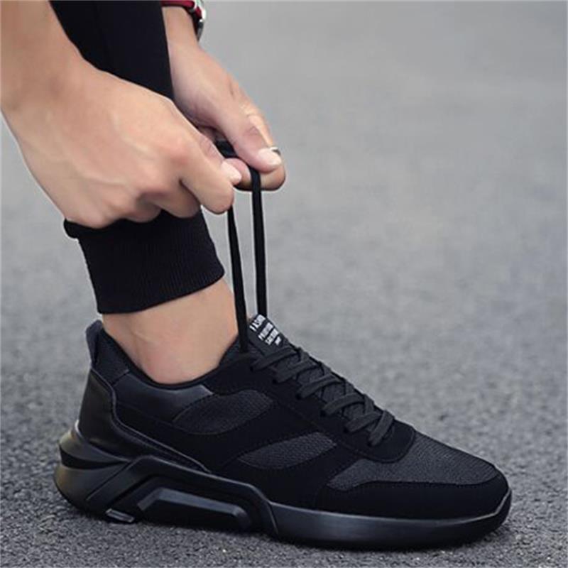 China factory wholesale a casual shoes fashion black men sneakers canvas shoes