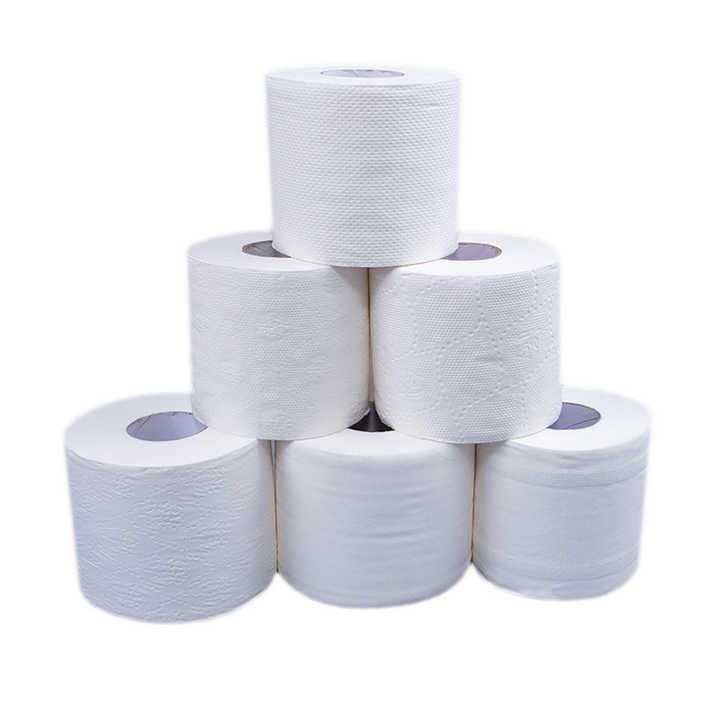 Wholesale Customised Cheap Hot Selling recycled pulp toilet paper toilet tissue bathroom tissue 2/3/4ply  10rolls/pack