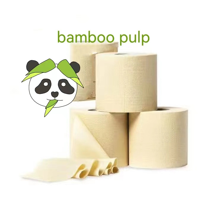 Soft Organic Eco Friendly OEM Custom Cheap 3 2 1 Ply Bamboo Virgin Wood Pulp Toilet Paper