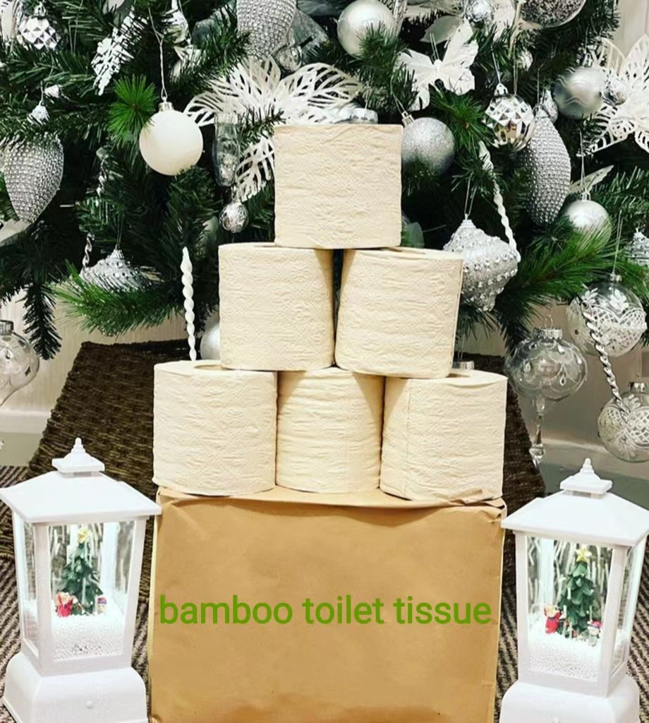 Soft Organic Eco Friendly OEM Custom Cheap 3 2 1 Ply Bamboo Virgin Wood Pulp Toilet Paper