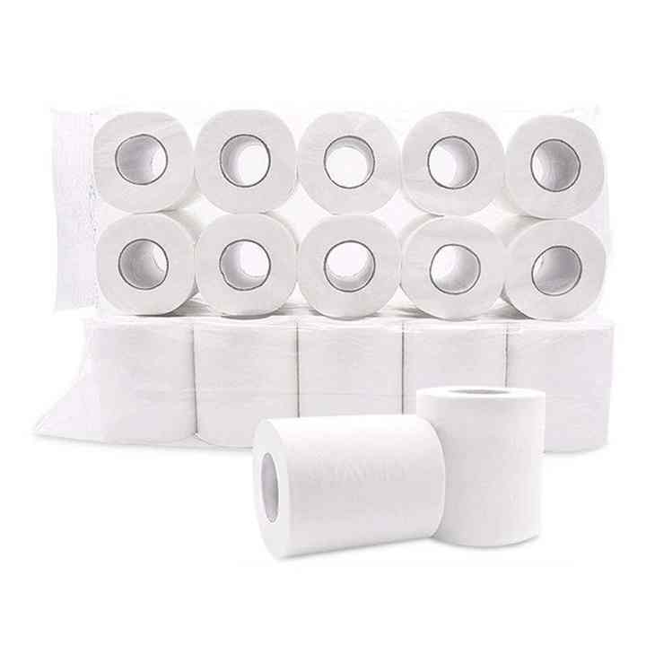 Factory wholesale Custom Color 2 Layers 100%Wood Pulp Toilet Paper Household Pink Toilet Tissue