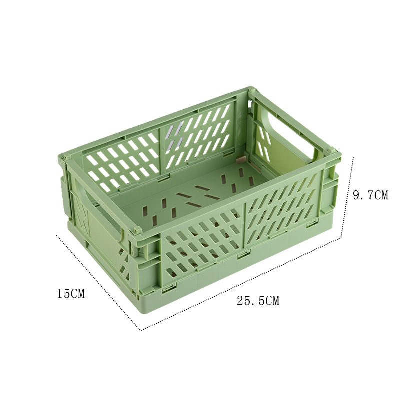 OEM/ODM high quality foldable storage box household colorful home Practical furniture shoes toys clothes plastic storage basket