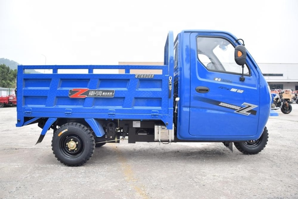 High Quality Nice Price 300 cc Petrol adult tricycles cabin three wheel motorcycle with ZongShen Lifan Engine