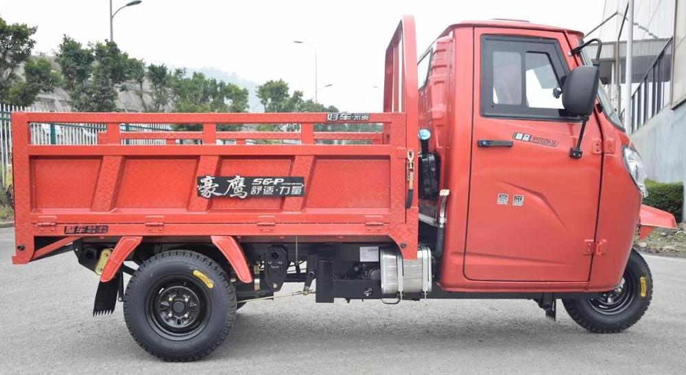 Enclosed Heavy Tricycle, 250cc 3 Wheel Motor Scooter, Three Wheel Covered Motorcycle Trikes