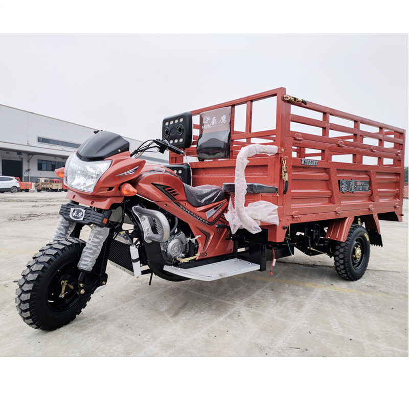 400CC Heavy Duty Cargo Moto Motorcycle Adult Big  Truck 3-wheel Tricycle