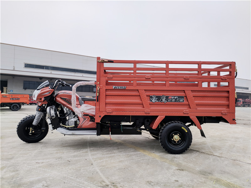 400CC Heavy Duty Cargo Moto Motorcycle Adult Big  Truck 3-wheel Tricycle