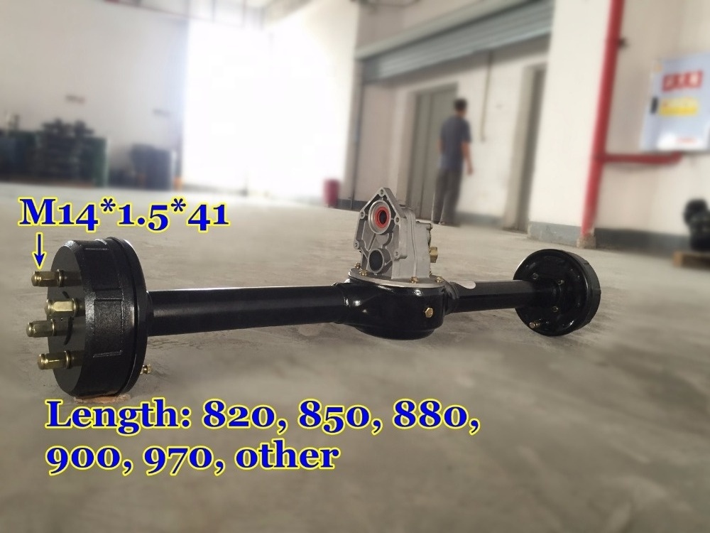 1200w Electric Trike Rear Axle Three Wheel Motorcycle QiaoGuan OEM for ZONGSHEN E-trike