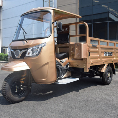 Cheap Price Closed Driver Cabin Three Wheeler Tricycle Heavy Duty Cargo 3 Wheel Car for Sale