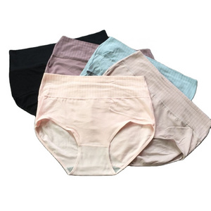 Graphene Cotton Material Mom Girl Underwear New Breathable Medium High Waist Large Size Briefs Burma briefs