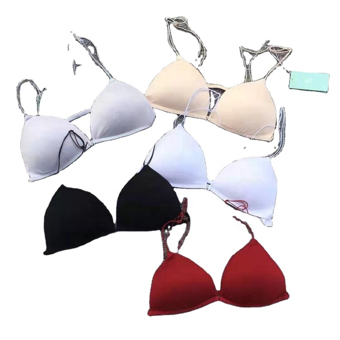 Wire Free  European Style Naked Young Girls Sexy Women Bra Wireless Bra Frame Cambodia