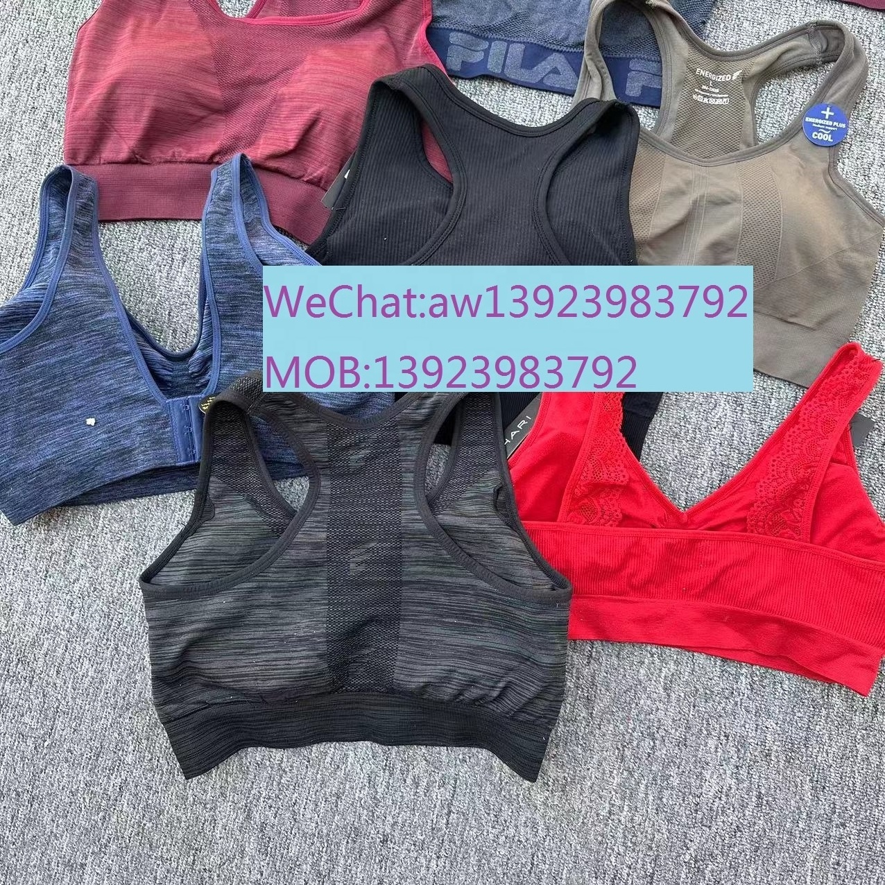 Fitness Ladies Girls Running Gym Yoga Bra Tops Custom Logo Crane Exercise Workout Women Sports Bra Madagascar Central Africa