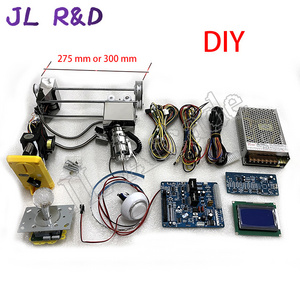 Mini Arcade Prize Crane Vending Machine Control Board Claw Motherboard Gantry Kit With LCD Counter Sensor Joystick Button