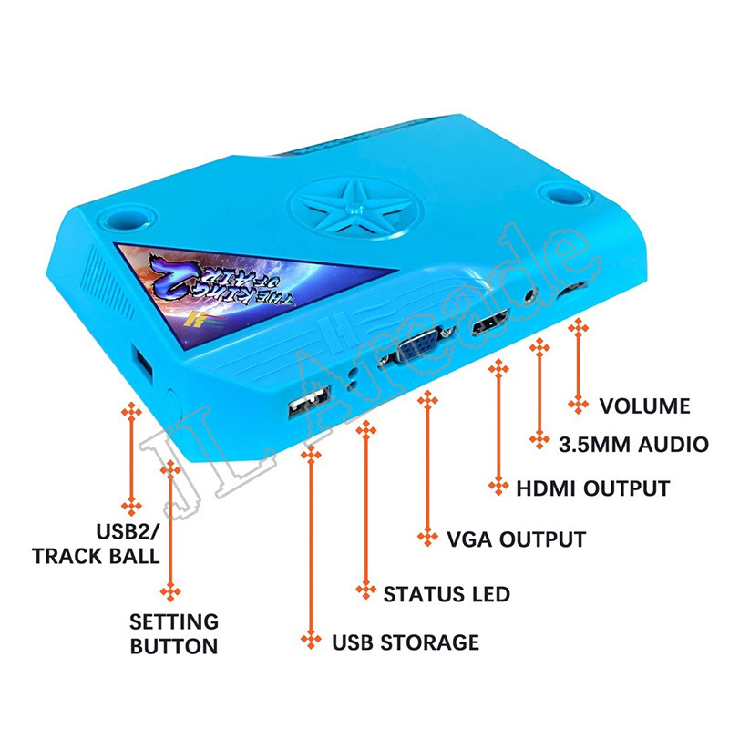 Pandora Box Jamma Version Game Board for Arcade Game Machine, 516 in 1 Arcade Game PCB Board for Sale