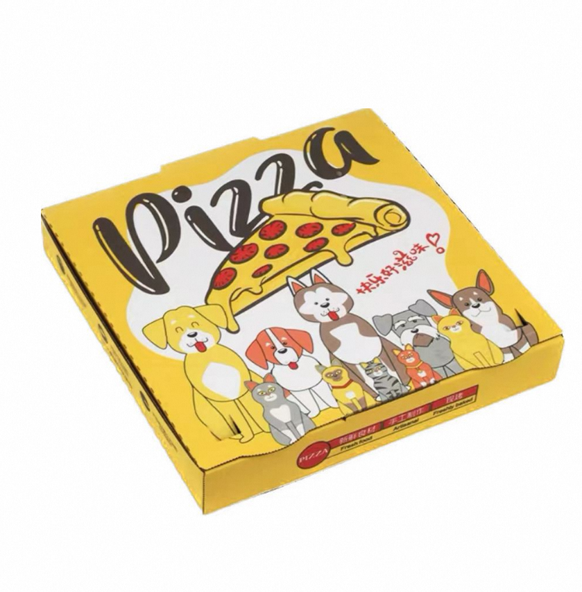 pizza box cutter pizza box oem custom pizza box in white paper