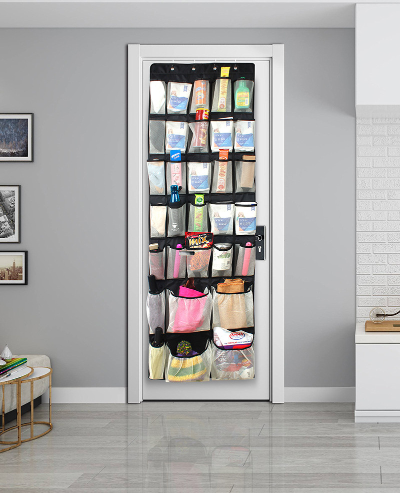 Large capacity Hanging closet shoe storage organizer nonwoven shoe storage bag