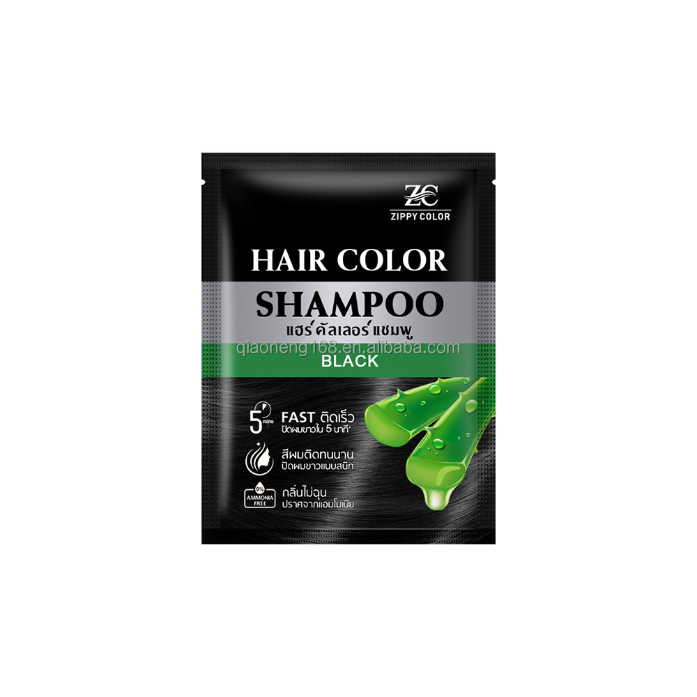 Ammonia And Ppd Free Black Hair Color Shampoo Chinese Hair Dye Shampoo Hair Dye Semi Permanent Colour