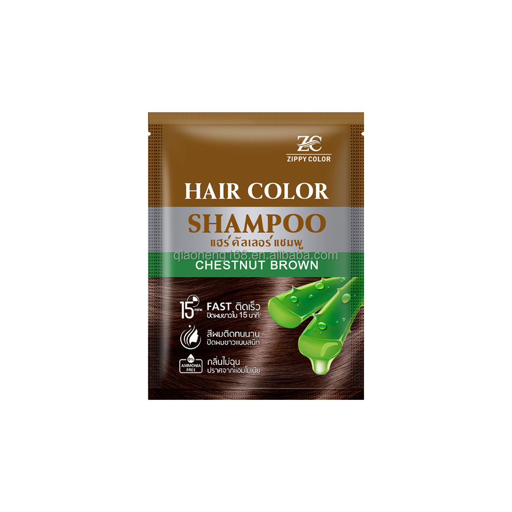 Ammonia And Ppd Free Black Hair Color Shampoo Chinese Hair Dye Shampoo Hair Dye Semi Permanent Colour