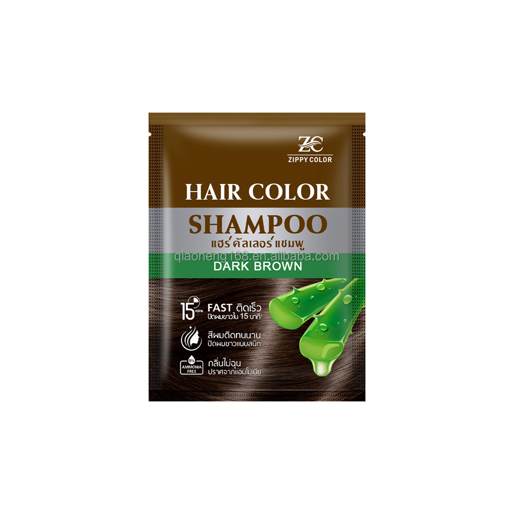 Ammonia And Ppd Free Black Hair Color Shampoo Chinese Hair Dye Shampoo Hair Dye Semi Permanent Colour