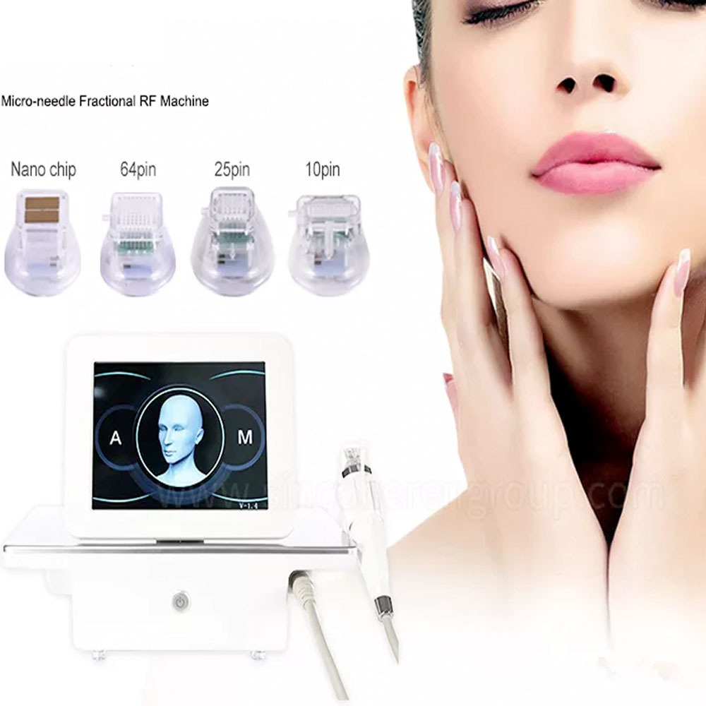 Vacumn Skin Tightening Radio Frequency Needle RF Microneedling Machine Fractional Microneedle Cartridges