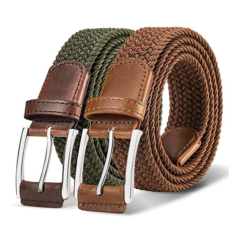 High Quality Style Woven Stretch Braided Belt for Casual Golf Pants Jeans Shirts Accessories