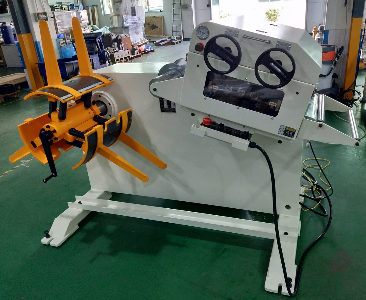 feeder coiler straightener uncoiler  machine metal straightening machine 2 in 1 decoiler straightener machine