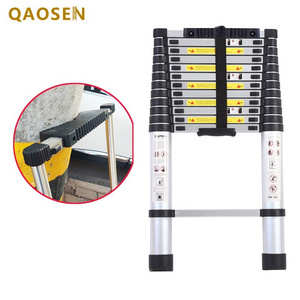 Anti-slip Cushion Telescopic Ladder EN131 Aluminum Step Ladder Different Size