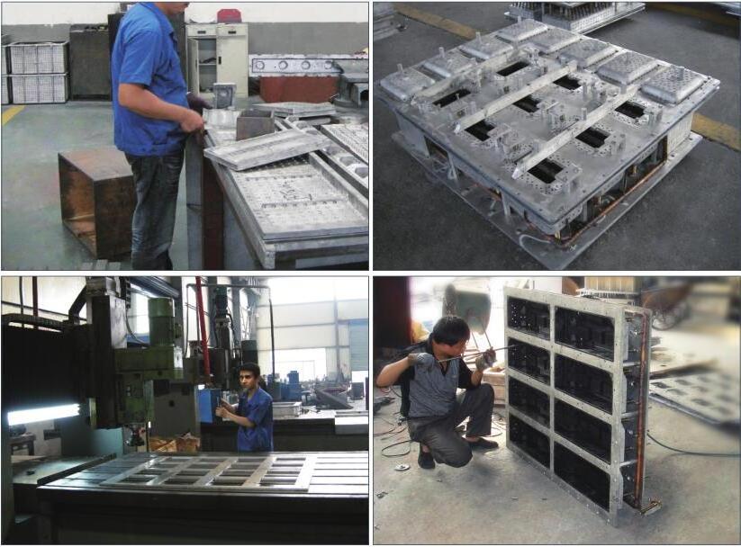 Expanded Polystyrene Foam Products Mould EPS Styrofoam Tray Mould EPS Seedling pot aluminum Mould