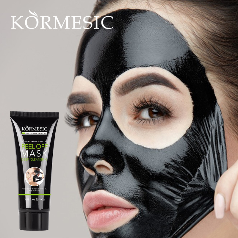 KORMESIC bamboo charcoal blackhead cleansing facial skin care  for women face wash wholesale factory moisturizing facial wash