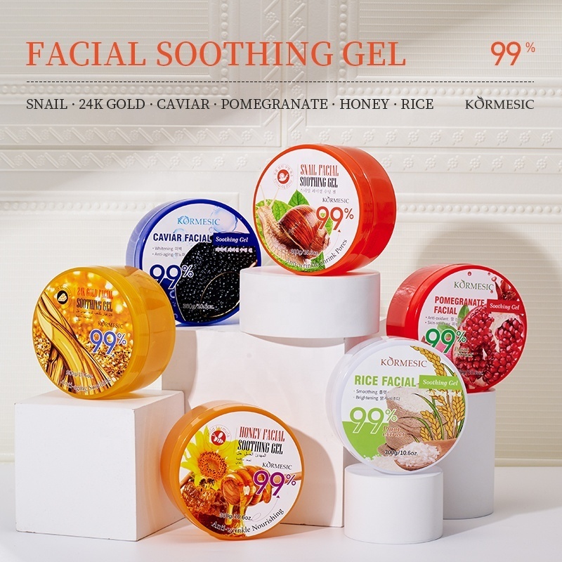 KORMESIC NEW ARRIVAL Skin Brightening Soothing and Moisturizing gel Organic Facial gel