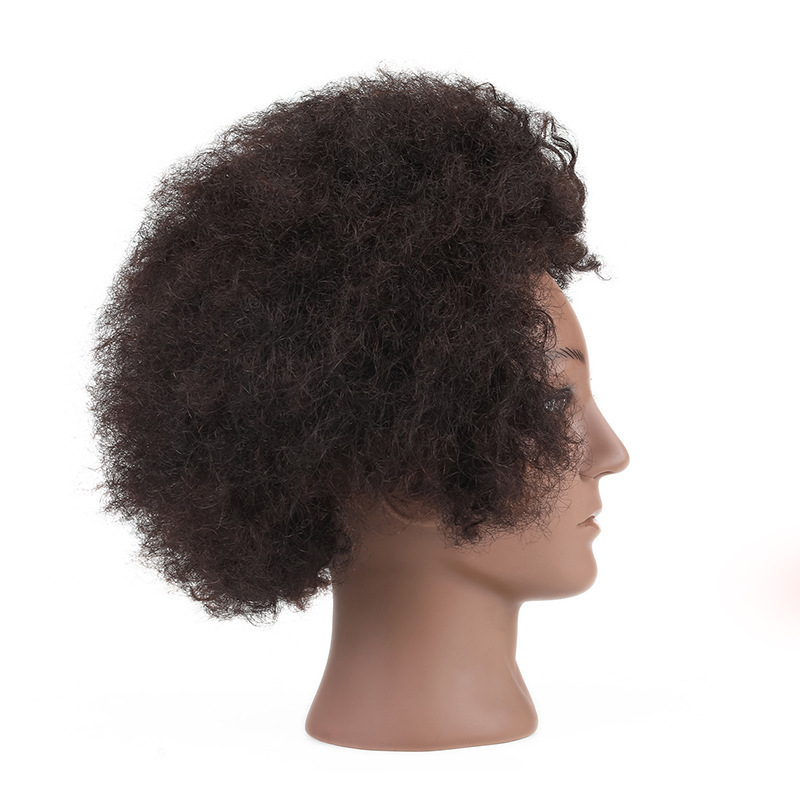 Wholesale Retail Practice Mannequin Head Afro Male Barber Training Heads for Hair Salon Practice