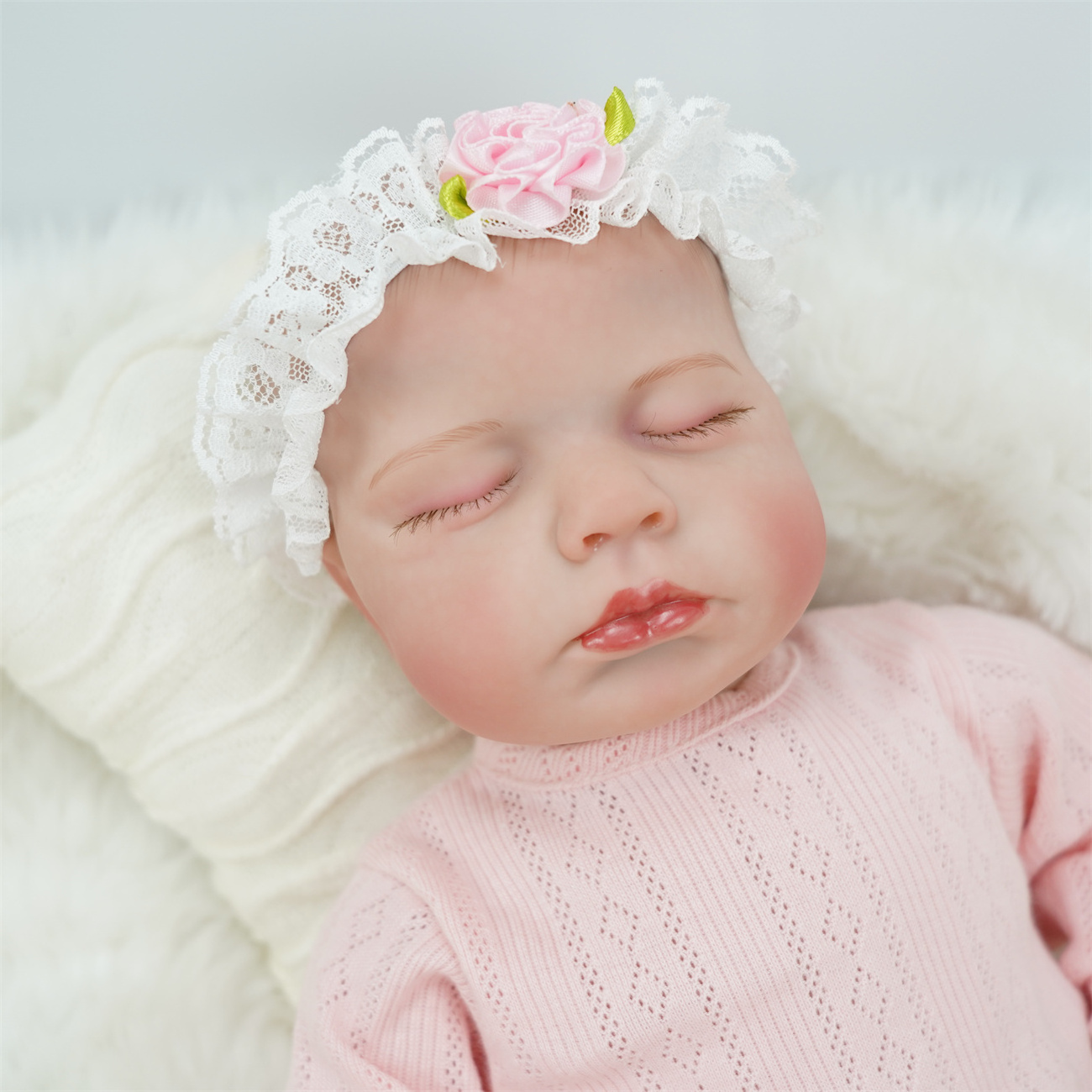 Custom 3D Painted Vessel Reborn Doll 18 Inch Big Size Real Life Baby Doll Soft Toy