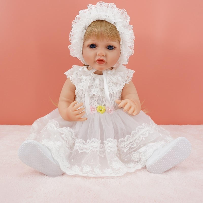 Trendsetting Fashion Beautiful Long Blonde Hair Precious Beauty Princess Dolls Toys 22 Inches for Kids Nurturing Play