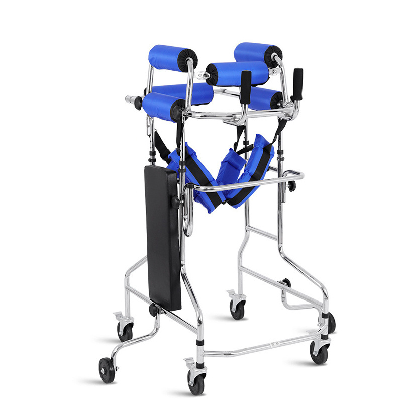 Home Walker Machine Adult Assistive Device Hemiplegic Walker 6 Wheel Walkers Rollator Stroller for Elderly