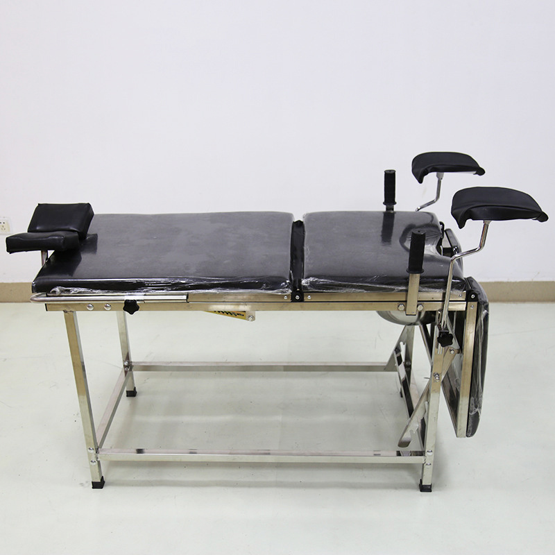 Factory Price Hospital Equipment Doctor Examination Gynaecology Antique Beds Medical Stainless Steel Examination Bed