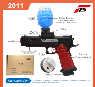 Mini outdoor activites shooting game electric toy G lock splatter bullet blaster ball water gel gun pistol