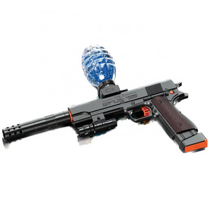 Black 1911 Gel Splat blaster toy gun pistols splatter blaster soft bullet outdoor shooting game toy gun