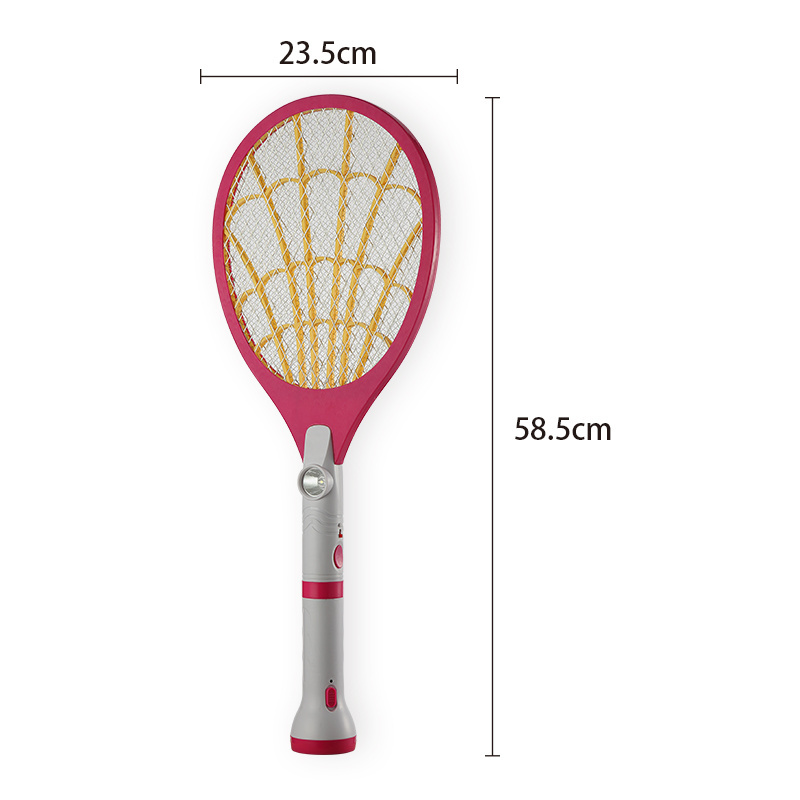 Factory best price with torch fly swatter 2 in 1 automatic mosquito racket mosquito catcher