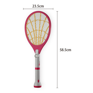 Factory best price with torch fly swatter 2 in 1 automatic mosquito racket mosquito catcher