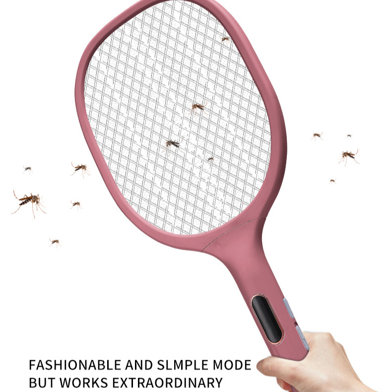 2022 New 2 in 1Electric Mosquito Bug Swatter files killer trap Automatic Catcher Fly Killer Lamp Bug Zapper with Light