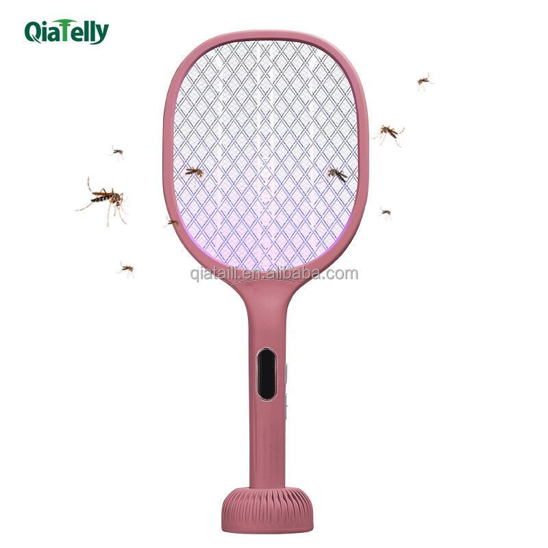 2 in 1 Electric Zapper Rocket Mosquito Battery USB Charge mosquito trap Rackets mosquito machine