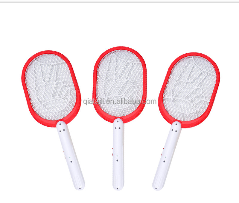 Drop Shipping Summer Cheapest Battery Mini Raqueta Mata Trap Mosquitos Fly Insect Swatter Bat Repellent Rechargeable