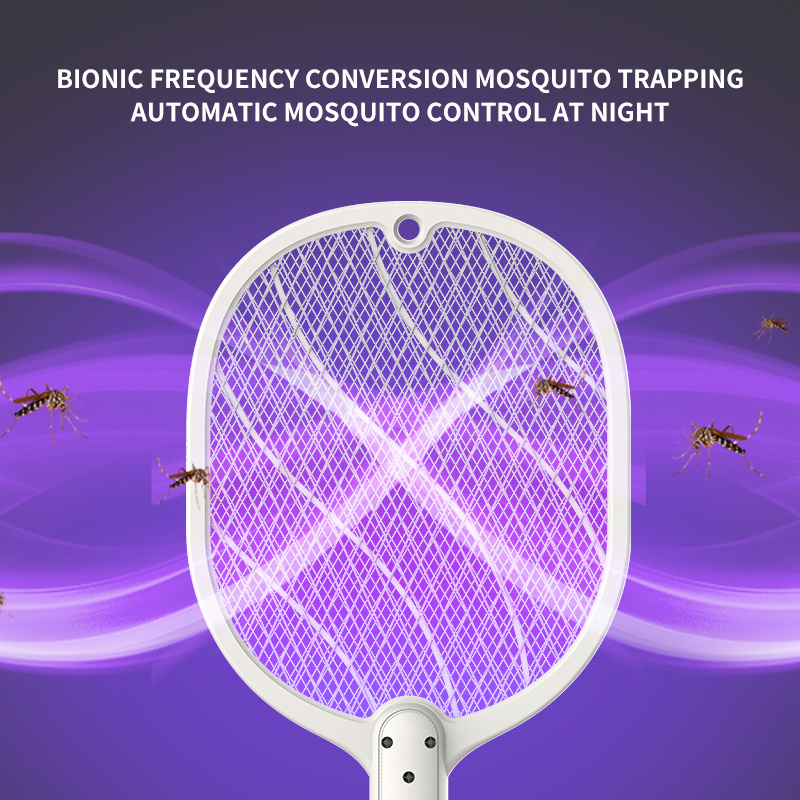 Direct Factory Pest Control Handheld Fly Swatter Bat 2AA Battery Electric Racket Mosquito Catcher Killer